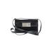 Salvatore Ferragamo Leather Shoulder Bag: Black Bags