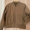 Lululemon Jackets & Coats | Light Insulated Lululemon Bomber Jacket - Size 6 (Lulu Runs Small For Me) | Color: Tan | Size: 6