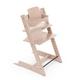 Stokke Tripp Trapp High Chair, Serene Pink - Includes Chair + Baby Set2 for Children 6-36 Months - Adjustable, Ergonomic & Easy to Clean