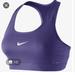 Nike Intimates & Sleepwear | Nike Pro Sports Bra Purple | Color: Purple | Size: Xs