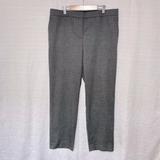 Torrid Pants & Jumpsuits | Ann Taylor Grey Textured Structured Dress Pants Sz 10 | Color: Gray | Size: 10