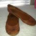 Nine West Shoes | Brown Nine West Leather Ballet Flats Worn | Color: Brown | Size: 6.5