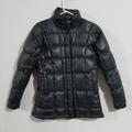 The North Face Jackets & Coats | North Face Womens Xs Gray Puffer Jacket Down Coat Grey Long Tall Length Parka | Color: Black/Gray | Size: Xs