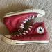 Converse Shoes | High Top Converse | Color: Red | Size: 10