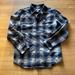 Carhartt Shirts | Carhartt Long Sleeve Button Down Flannel Shirt | Color: Gray/Tan | Size: M