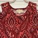 Michael Kors Dresses | Michael Kors Cold Shoulder Dress | Color: Red | Size: L