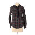 L.L.Bean Jacket: Red Plaid Jackets & Outerwear - Women's Size X-Small