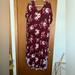 Lularoe Dresses | Lularoe Macy Dress 3xl Maroon | Color: Red | Size: 3x