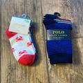 Ralph Lauren Accessories | Boys Socks | Color: Blue/Red | Size: 8c-12c