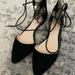 Jessica Simpson Shoes | Looks Brand New Jessica Simpson Black Flats | Color: Black | Size: 7