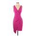 Guess Cocktail Dress - Wrap: Pink Dresses - Women's Size 2