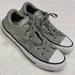 Converse Shoes | Converse All Star Ctas Madison Ox Lo Top Gray Iridescent Shoes Sz 6 Sneakers | Color: White | Size: 6