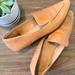Madewell Shoes | Madewell The Frances Skimmer Pointed Toe Loafer Tan Leather Woman’s Size 10 | Color: Tan | Size: 10