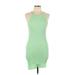 Urban Outfitters Casual Dress - Bodycon: Green Dresses - Women's Size Large