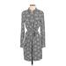 L.L.Bean Signature Casual Dress: Gray Dresses - Women's Size 6