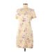 Zara Casual Dress: Yellow Floral Dresses - Women's Size Medium