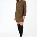 J. Crew Dresses | J. Crew Long Sleeves Ruffled Neck Shift Short Dress Size 18 Nwt | Color: Black/Tan | Size: 18