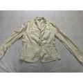J. Crew Jackets & Coats | J. Crew Metallic Linen Regent Blazer Jacket Women’s Size 8 Career | Color: White | Size: 8