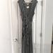 Jessica Simpson Dresses | Nwt Beautiful Stretchy Maternity Wrap Dress | Color: Black/White | Size: Xlm