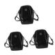 WOFASHPURET 3pcs Mini Bag Crossbody Cell Phone Purse Mini Crossbody Bag Cell Phone Purse for Women Phone Wallet Purse Mini Shoulder Crossbody Phone Bag Vintage Small Messenger Strap Miss