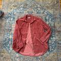 Madewell Jackets & Coats | Madewell Pink Corduroy Shirt Jacket | Color: Pink | Size: S