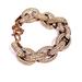 J. Crew Jewelry | J Crew Gold Tone Pave Chunky Chain Link Bracelet | Color: Gold | Size: Os