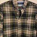 Polo By Ralph Lauren Shirts | Mens Ralph Lauren Flannel Button Up Shirt. | Color: Cream/Green | Size: S