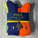 Polo By Ralph Lauren Underwear & Socks | $29 Men’s Polo Ralph Lauren Performance Crew Socks 6 Colors/6 Pack | Color: Blue/Orange | Size: 10-13