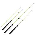 Solid Ice Fishing Rods 60cm 80cm 100cm Winter Fishing Rods Ultra Short Portable Small Sea Rods LUYA Rods (2.4M)