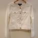 Nine West Jackets & Coats | Nine West Jeans Jacket - Size M | Color: White | Size: M