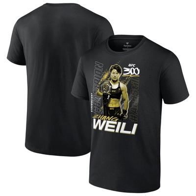 UFC 300 Weili Zhang T-Shirt - Schwarz - Herren Image