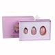 BIANMTSW Home Collections Natural Rose Quartz Yoni Egg Set Muscles Tightening Ball Crystal Kegel Egg Women Kegel Exerciser Jade Egg with Box,1 Box (Color : With Box)