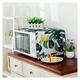 JESLEI Decorative cover of microwave oven, Cover Waterproof Microwave Cover Microwave Oven Hood Oil Dust Cover with Storage Bag Kitchen Accessories Home/Green/30 * 90Cm