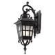 LiJJi Outdoor Wall Lights Vintage Industrial Wall Lamp Creative Retro Metal Glass Wall Sconce E27 Single Head Outdoor Garden Lantern Lighting Fixture Decorate Sconce Home Room Lofty Ambition