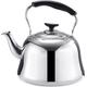 Stovetop Teapot Stainless Steel Whistling Kettle Tea Kettle with Filter Gas Stove Induction Cooker Universal Kettle Whistling Teapot Hot Water Kettle (A 5L)