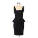 Miss Tina by Tina Knowles Casual Dress - Sheath: Black Dresses - Women's Size 6