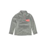 Patagonia Fleece Jacket: Gray Jackets & Outerwear - Kids Girl's Size 12