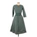 Mara Margo Casual Dress: Green Dresses - Women's Size 36