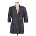 Calvin Klein Blazer Jacket: Gray Jackets & Outerwear - Women's Size 8