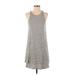 Gap Casual Dress - Shift: Gray Marled Dresses - Women's Size X-Small