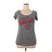 MLB Active T-Shirt: Gray Activewear - Women's Size X-Large