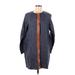 Lafayette 148 New York Jacket: Blue Jackets & Outerwear - Women's Size Medium