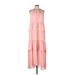 Ann Taylor LOFT Cocktail Dress: Pink Dresses - Women's Size Large