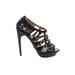 L.A.M.B. Heels: Black Shoes - Women's Size 5 1/2