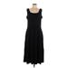 Jason Wu Casual Dress - A-Line: Black Solid Dresses - Women's Size Large