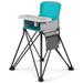 Pop 'n Dine SE Highchair, Sweet Life Edition, Aqua Sugar Color - Portable Space Saver High Chair for 6 Months - 45 Pounds