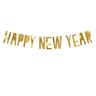 Girlande `Happy Year` Silvester gold