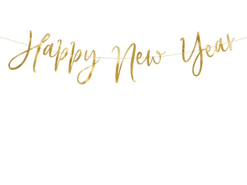 Girlande `Happy Year` Silvester Image