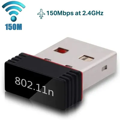 Mini adaptateur WiFi USB 150M carte réseau sans fil RTL8188 MT7601 USB 2.0 récepteur Ethernet