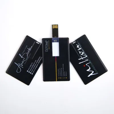 Benutzerdefiniertes Logo, Kreditkarte, USB-Daumenstick, Hochzeitsgeschenk, 4 GB/8 GB/32 GB/64 GB Image